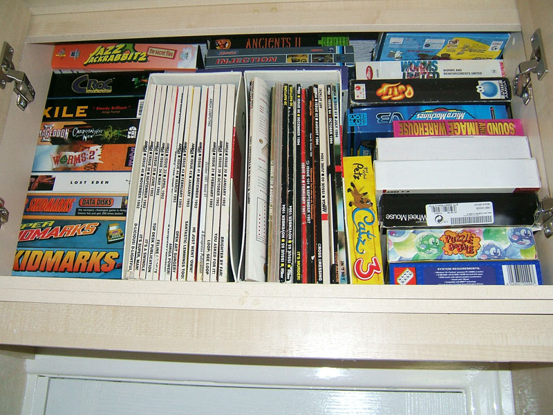 Amiga / PC games in large box's