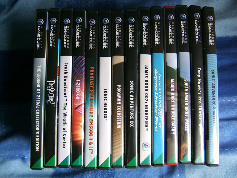 My GameCube games