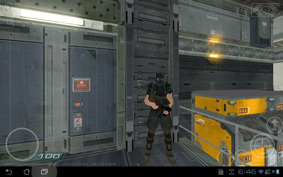 Doom 3 Android Gameplay Screenshot